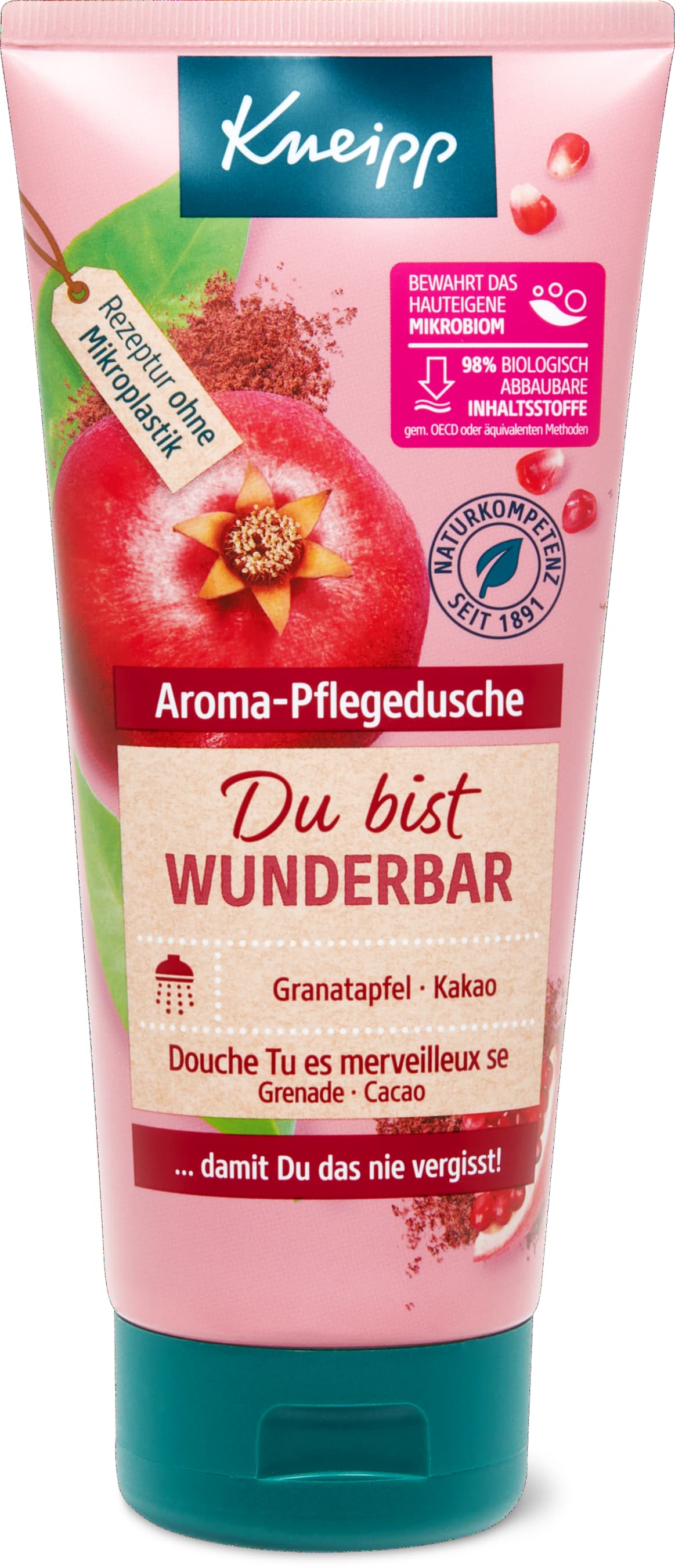 Kneipp Douche soin Tu es merveilleux se Grenade & Cacao 200ml